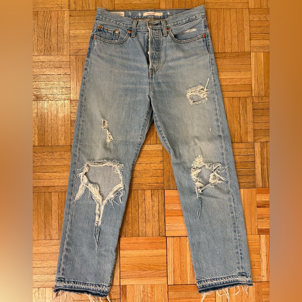 Levi's Wedgie Straight Jeans Authentically Yours - Picture 4 of 11